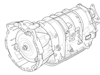 BMW 325xi Torque Converter - 24401422901