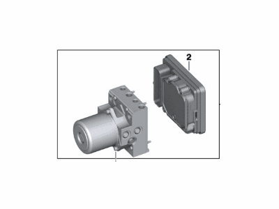 BMW X3 ABS Pump And Motor Assembly - 34516888994