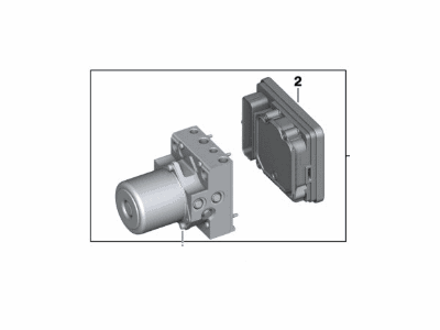 2019 BMW X4 ABS Pump And Motor Assembly - 34516888996