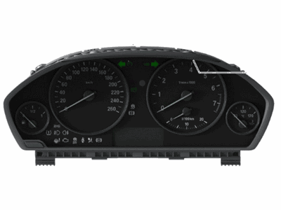 BMW 328i GT Instrument Cluster - 62105A03A52