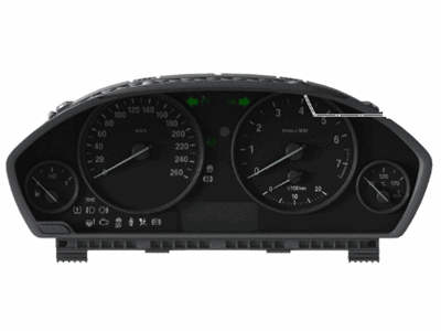BMW 328d Speedometer - 62106843132