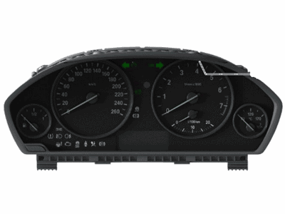 2017 BMW 340i Speedometer - 62106991687