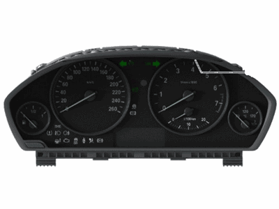 BMW 328i GT Instrument Cluster - 62106991687