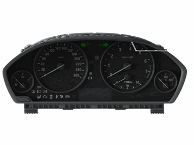 BMW 62109382091 Instrument Cluster