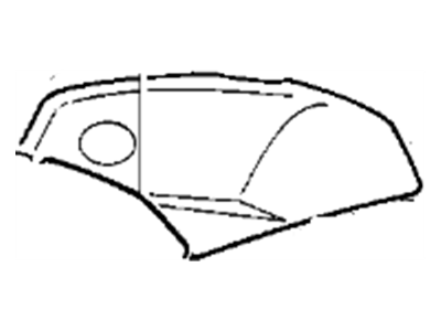 BMW 16111455165 Fuel Tank Prime Coated