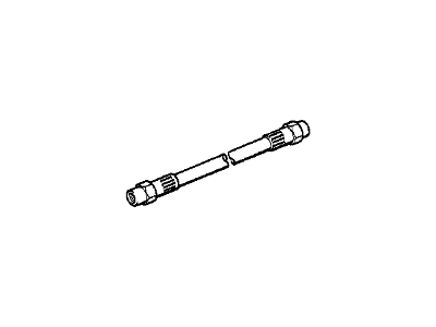 BMW 850Ci Hydraulic Hose - 34321162612