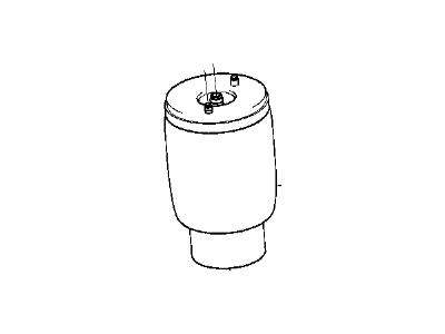 BMW 528i Air Suspension Spring - 37121094613