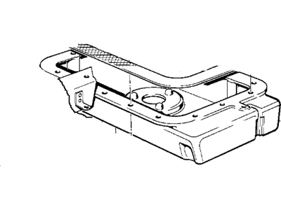 1989 BMW M3 Oil Pan - 11131310837