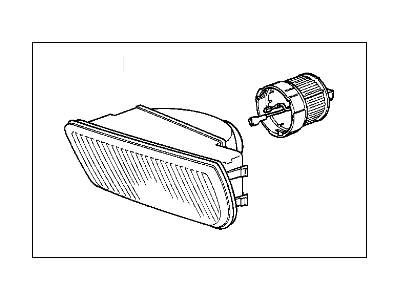 1992 BMW M5 Fog Light - 63178360945