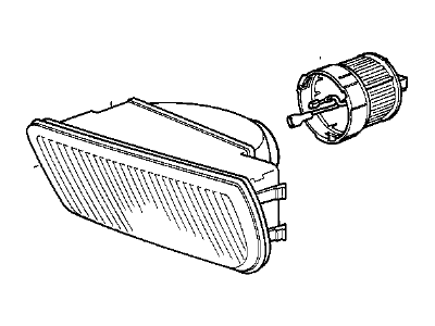 BMW 740iL Fog Light - 63171390884