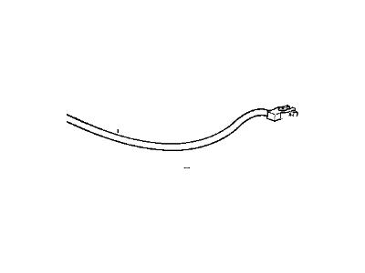 1996 BMW 850Ci Battery Cable - 12421737744