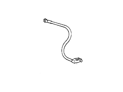 BMW 533i Battery Cable - 12421724408