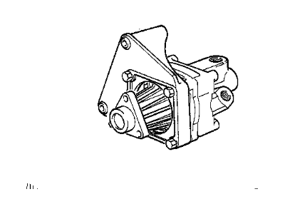 1993 BMW 525i Power Steering Pump - 32411137083