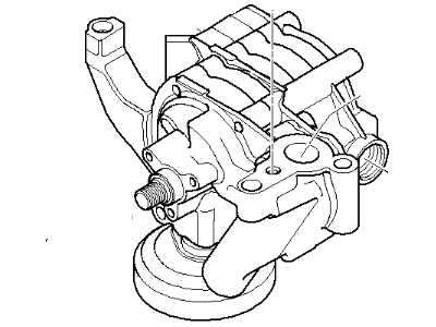 2003 BMW Z8 Oil Pump - 11417830651