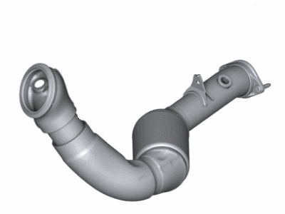 BMW 18307594012 Exchange Catalytic Converter Close To Engine