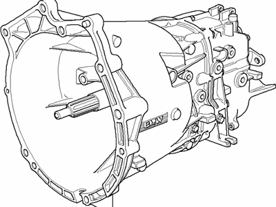 1992 BMW 525i Transmission Assembly - 23001222062