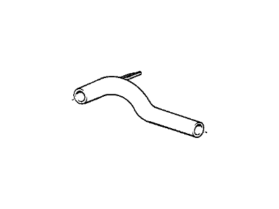 1993 BMW 850Ci Cooling Hose - 11531741412