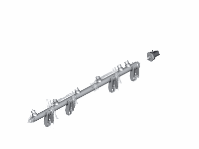 BMW Fuel Rail - 13537576779