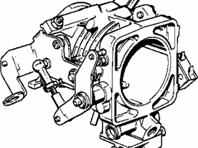 1988 BMW 635CSi Throttle Body - 13541707678