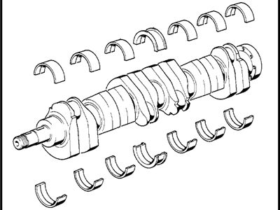 BMW M6 Crankshaft - 11211307630