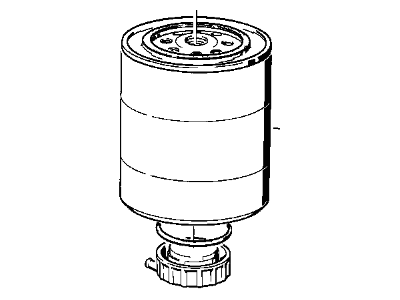 1986 BMW 524td Fuel Filter - 13322241303