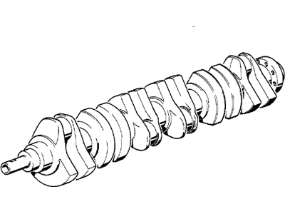 1989 BMW 325ix Crankshaft - 11211713223