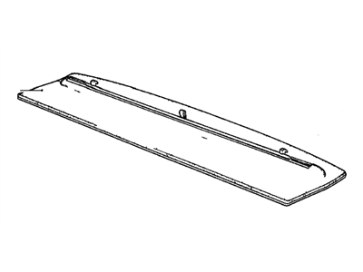 BMW 51461968480 Rear Window Shelf