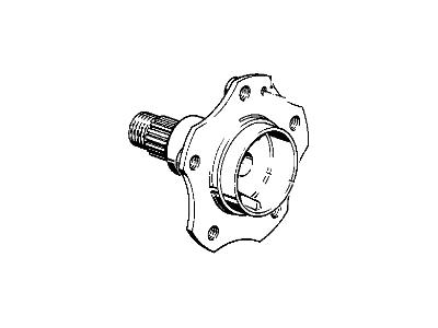 1986 BMW 735i Axle Shaft - 33411134877