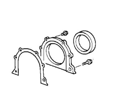 1998 BMW 318ti Crankshaft Seal - 11141437774