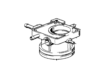 BMW 320i Throttle Body - 13541270422