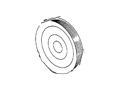 BMW 11281733708 Ribbed V-Belt