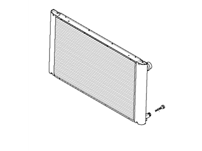 2010 BMW 535i xDrive Radiator - 17117795879