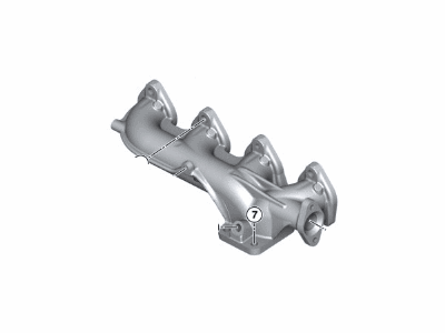 BMW 11627810182 Exhaust Manifold