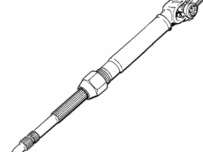 BMW 635CSi Intermediate Shaft - 32301156328