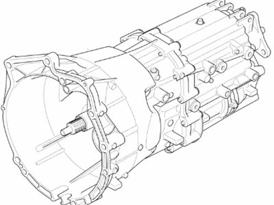 BMW 525i Transmission Assembly - 23007532498