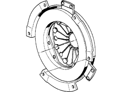 BMW 850CSi Pressure Plate - 21212228106