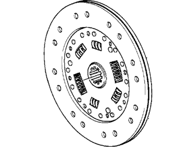 BMW 21212226841 Exchange-Clutch Disk Asbestos-Free