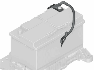 BMW 61216821203 Negative Battery Cable