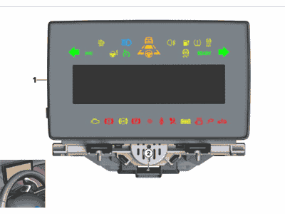 BMW 62109396945 Instrument Cluster