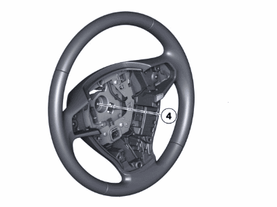 BMW 750i xDrive Steering Wheel - 32336790889