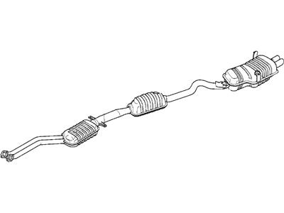 BMW 18107502074 Exhaust System