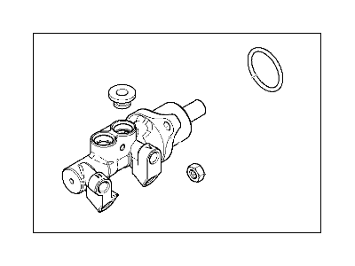 2005 BMW Z4 Brake Master Cylinder - 34336785666