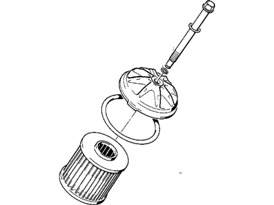 1991 BMW 318is Oil Filter - 11421716192