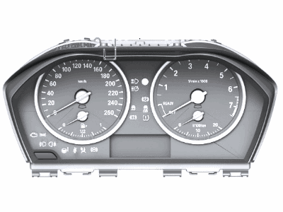 2018 BMW X1 Speedometer - 62106834487
