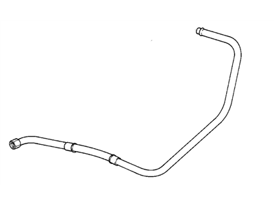 BMW 17221723849 Oil Cooling Pipe Outlet