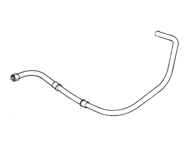 BMW 17221723848 Oil Cooling Pipe Inlet