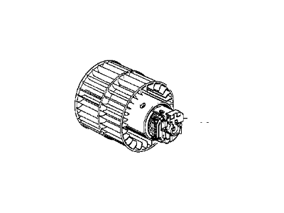 BMW 64511380499 Blower Unit