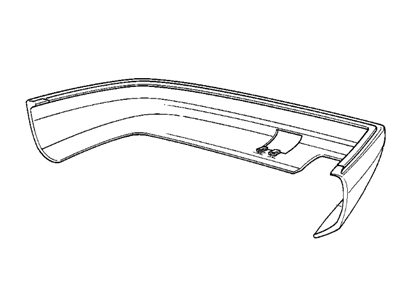 BMW 51128101958 Bumper Rear