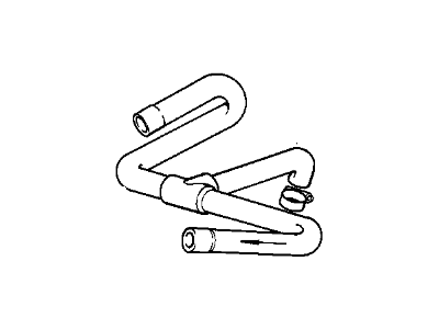 1993 BMW 740iL Cooling Hose - 64218390710