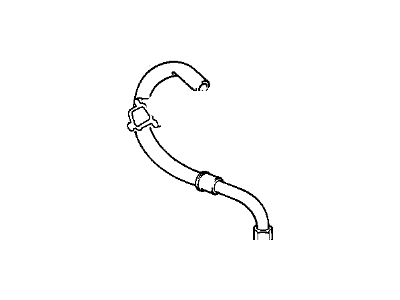 BMW 740i Oil Cooler Hose - 17221728944